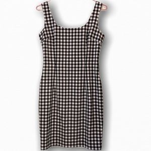 LE CHATEAU | checkered mini dress